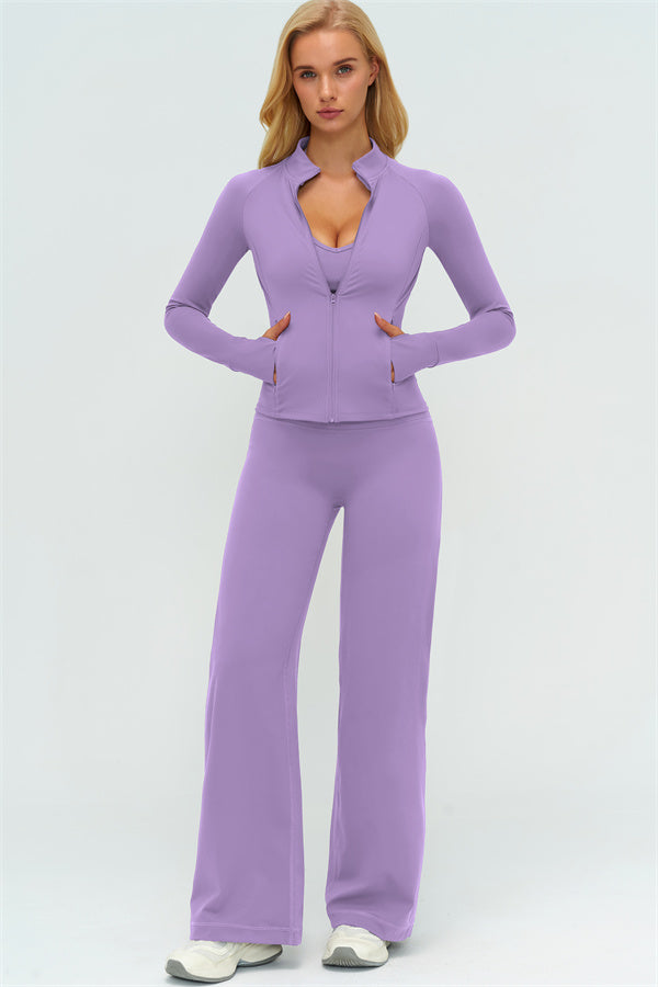 The Radiance Pure Zip Jacket