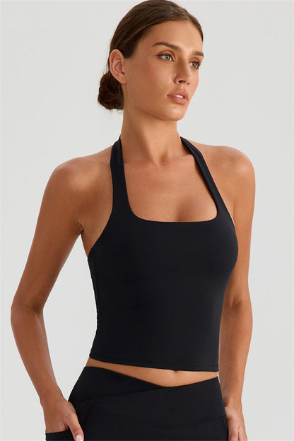 The Glee Halter Tank Top Shorts 2-Piece Set