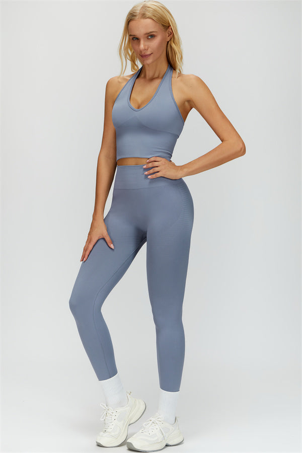 The Delight Halter Top Leggings 2-Piece Set