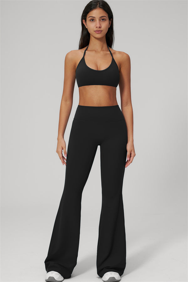The Rapture Sports Bra Flared Leggings 2-Piece Set