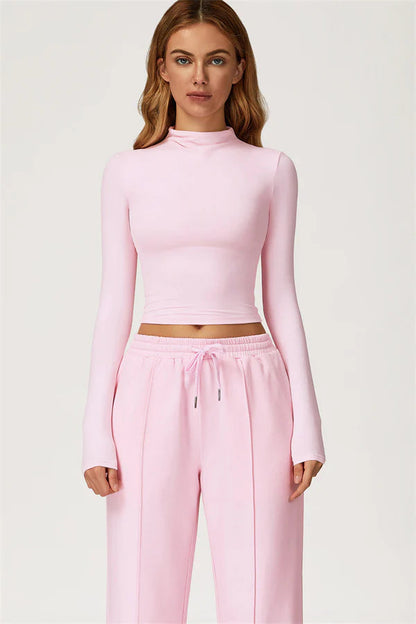The Motion Crop Top Sweatpants 2-Piece Set