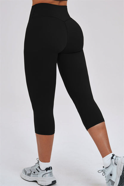 The Twirl Halter Tank Top Capri Leggings 2-Piece Set
