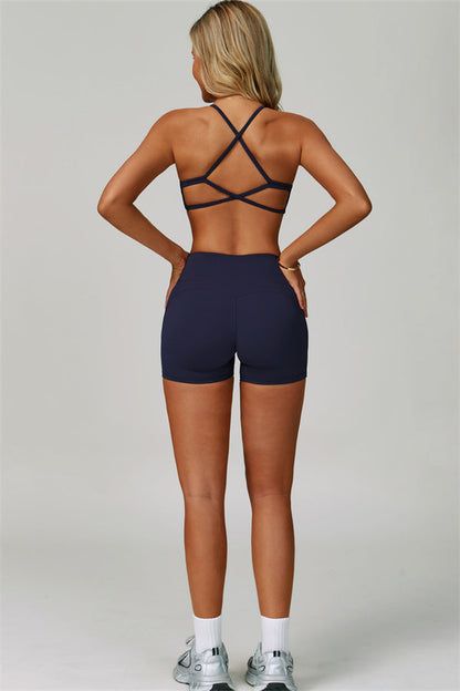 The Bold Cross Back Sports Bra