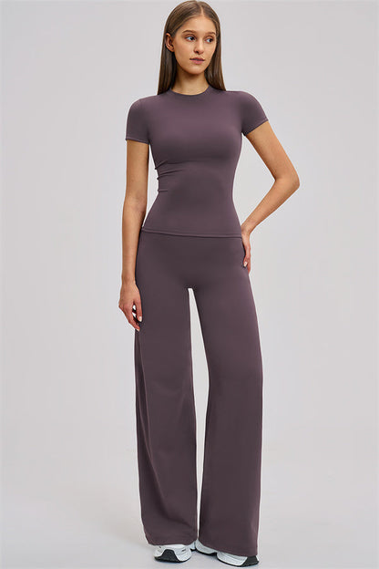 The Dynamic T-shirt Straight Leg Pants 2-Piece Set
