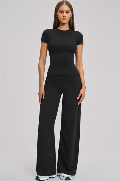 The Dynamic T-shirt Straight Leg Pants 2-Piece Set