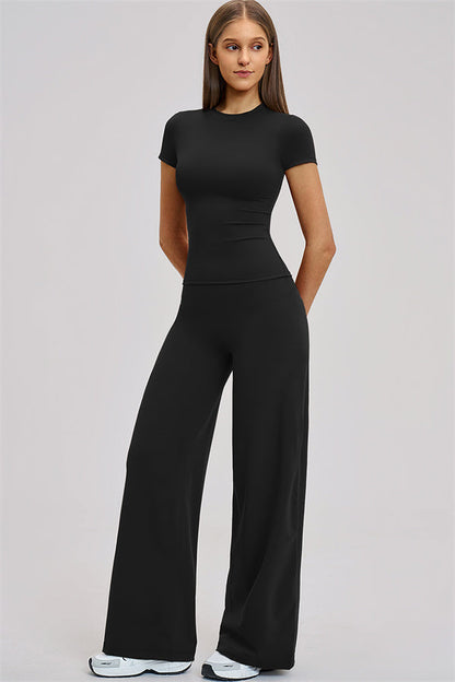 The Dynamic T-shirt Straight Leg Pants 2-Piece Set