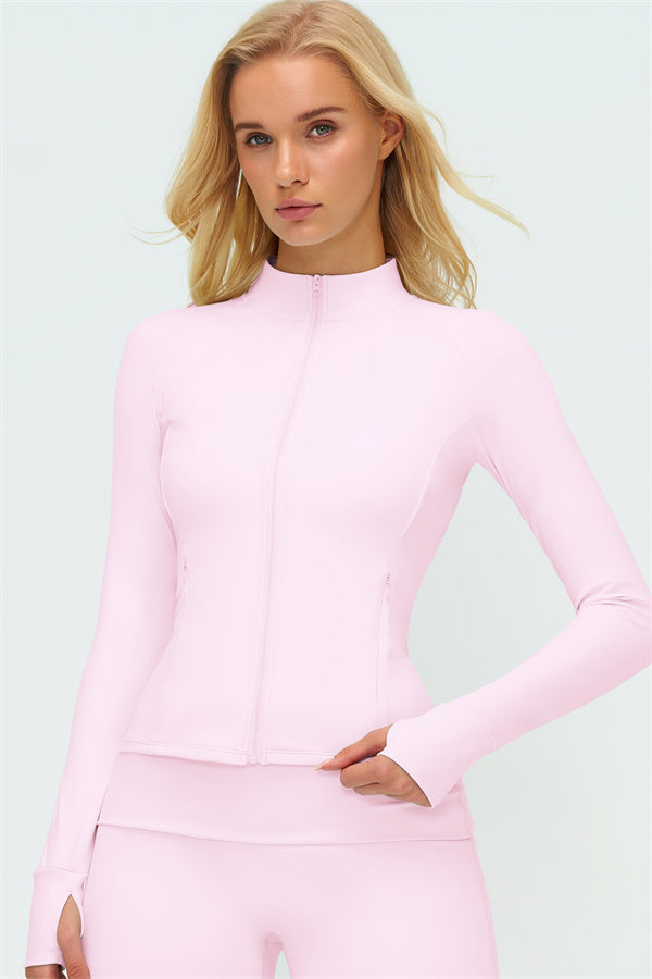 The Radiance Pure Zip Jacket