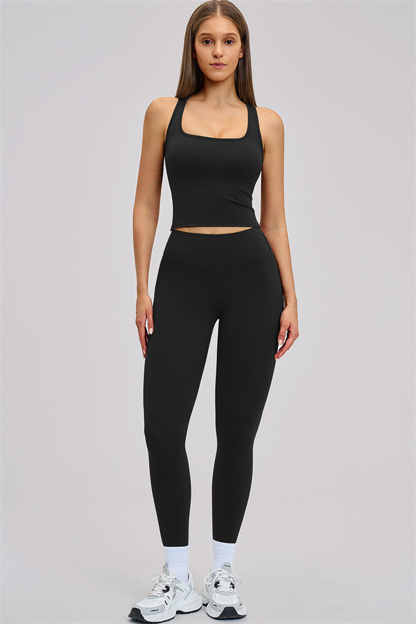 The Dynamic New Crop Top Leggings 2-Piece Set