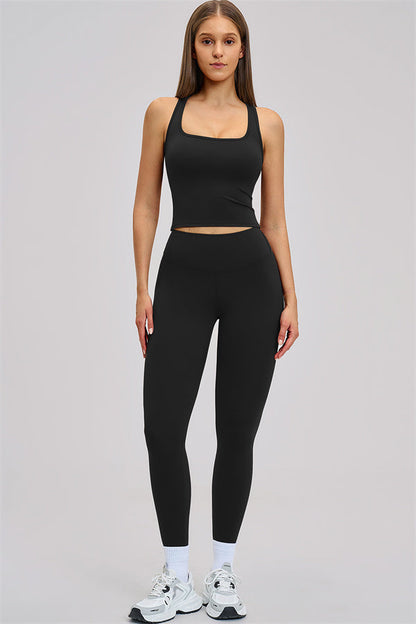 The Dynamic New Crop Top Leggings 2-Piece Set