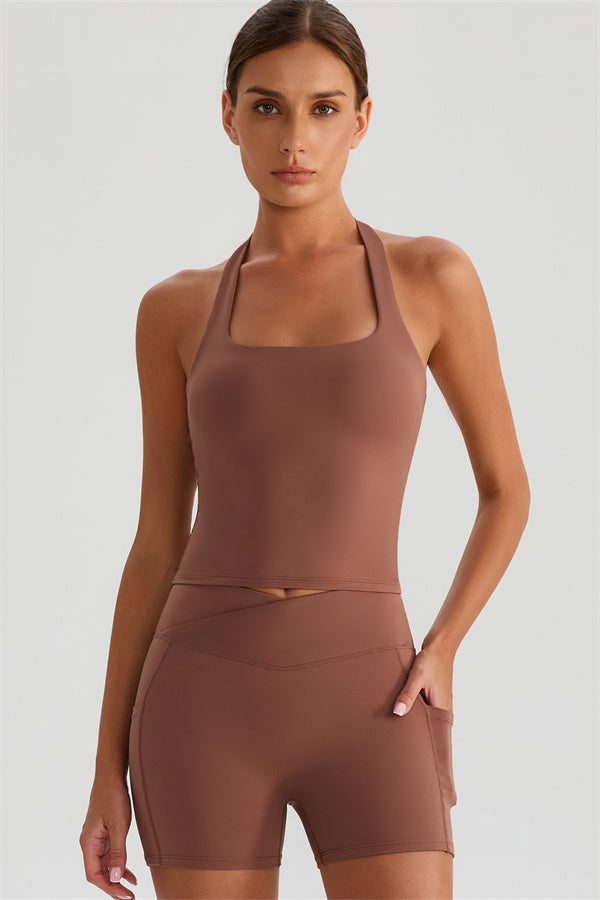 The Glee Halter Tank Top