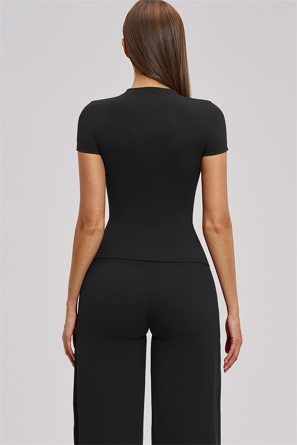 The Dynamic T-shirt Straight Leg Pants 2-Piece Set