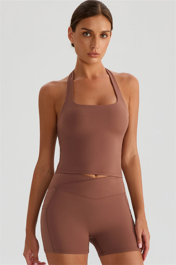 The Glee Halter Tank Top