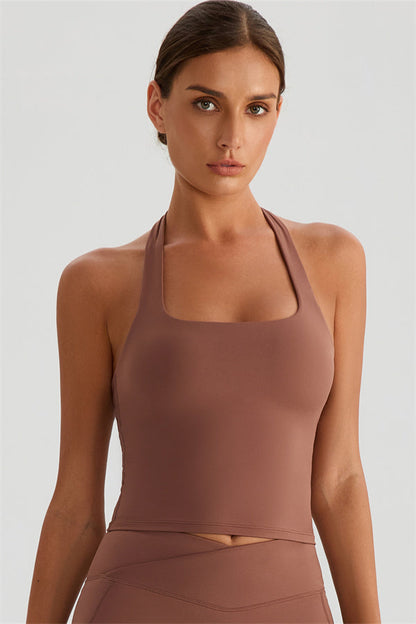 The Glee Halter Tank Top