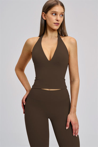 The Zestful Tank Top Flared Leggings 2-Piece Set