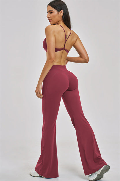 The Zenith Sports Bra Flared Leggings 2-Piece Set