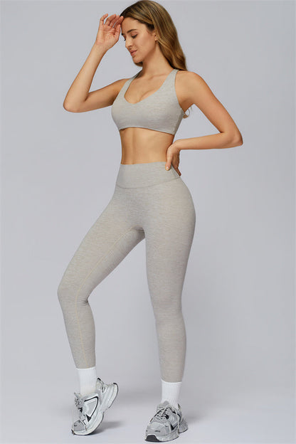 The Radiance Racerback Sports Bra Leggings 2-Piece Set