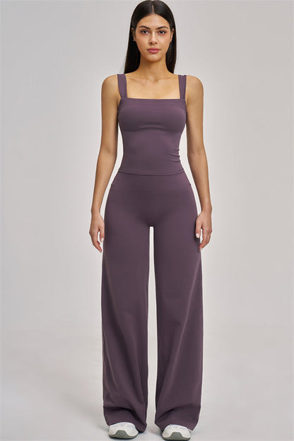 The Swoon Tank Top Flared Leggings 2-Piece Set