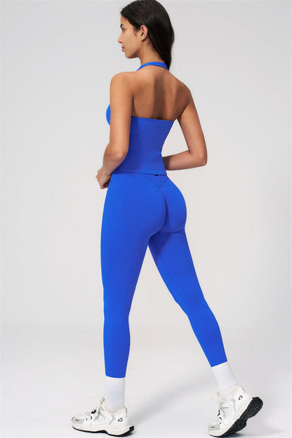The Empower Halter Crop Top