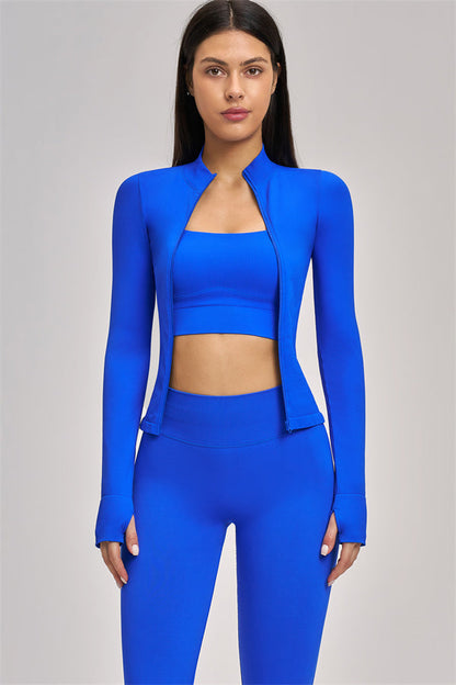 The Vision Jacket Sports Bra Leggings 3-Piece Set