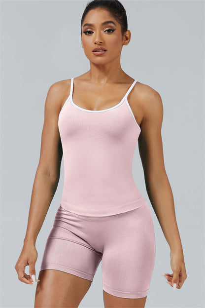 The Elevate Crop Top Shorts 2-Piece Set