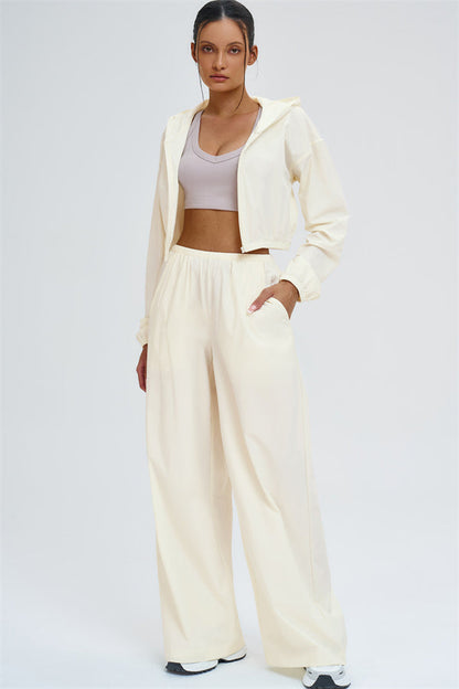 The Svelte UV protection Crop Hoodie
