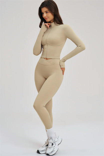 The Sizzle Zip Jacket Leggings 2-Piece Set