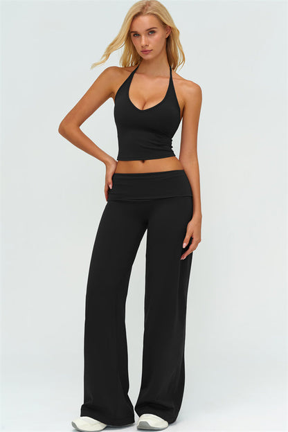 The Twirl Halter Tank Top