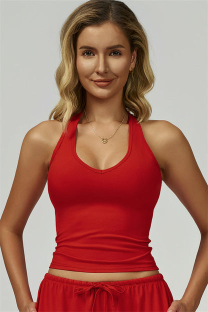 The Sprint Halter Tank Top Sweatpants 2-Piece Set