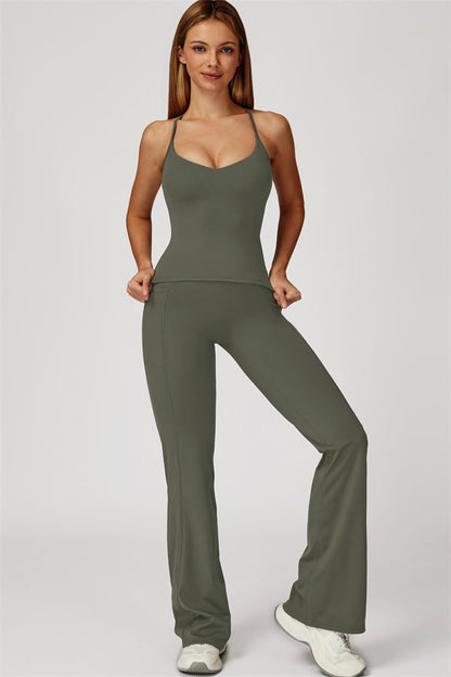 The Flourish Flared Leggings