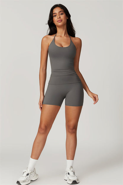 The Surge Halter Crop Top