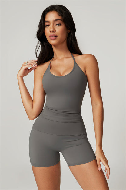 The Surge Halter Crop Top