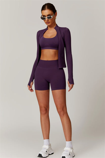 The Blossom Jacket Shorts 2-Piece Set