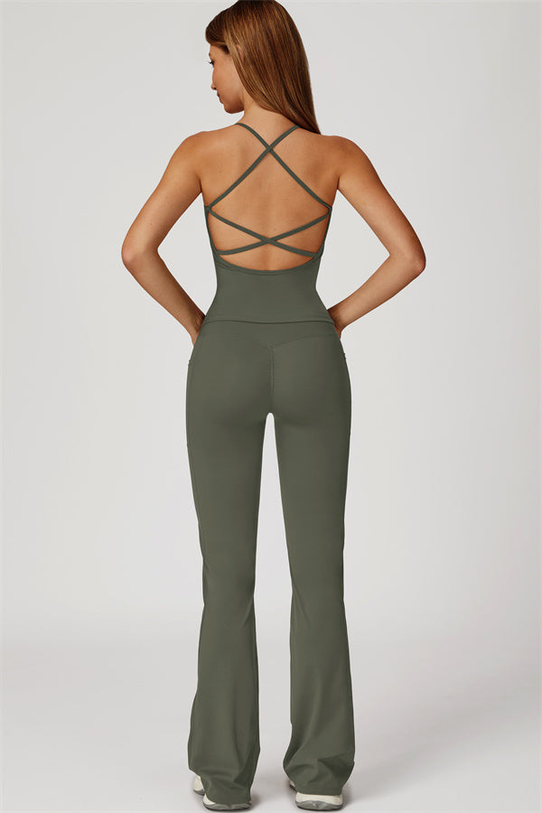 The Flourish Flared Leggings
