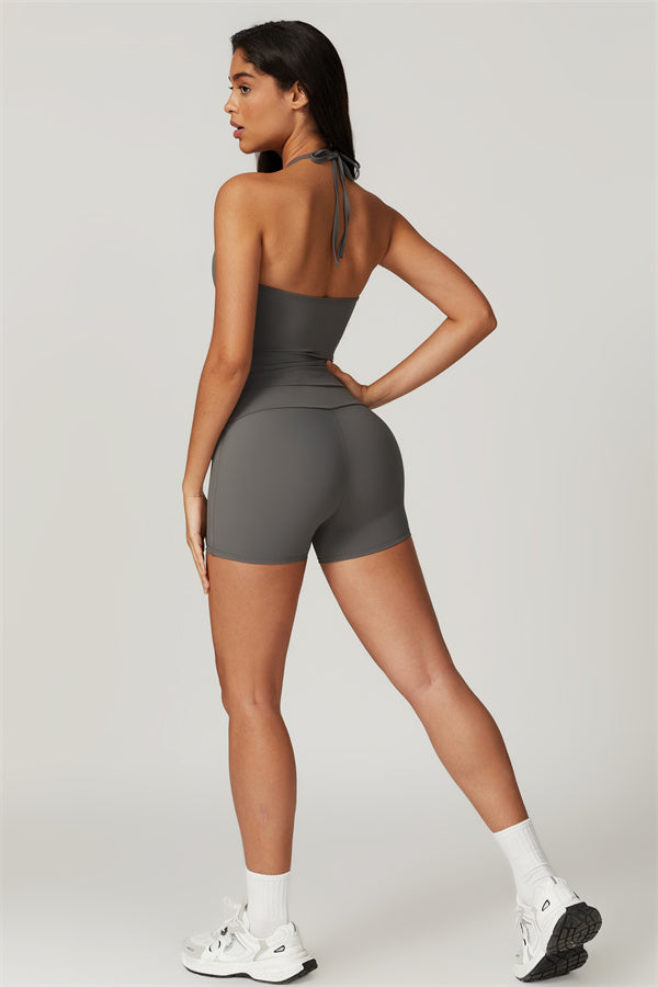 The Surge Halter Crop Top