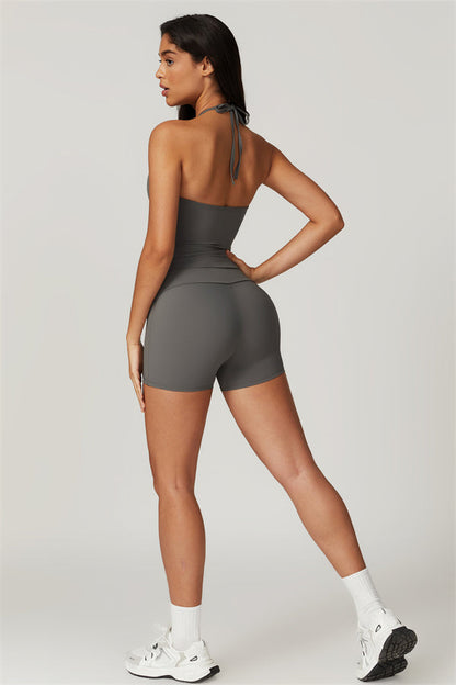 The Surge Halter Crop Top
