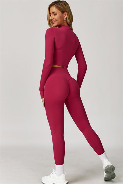 The Eloise Jacket Sports Bra Leggings 3-Piece Set