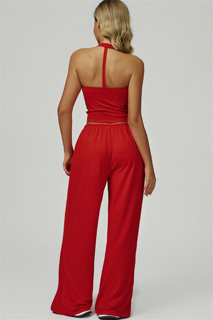 The Sprint Halter Tank Top