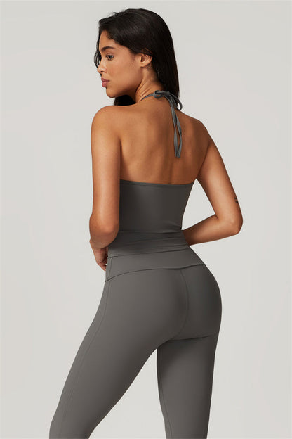 The Surge Halter Crop Top