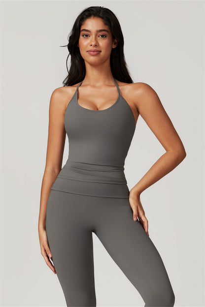 The Surge Halter Crop Top