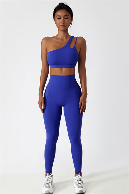 The Blissful Rose Sports Bra Leggings 2-Piece Set
