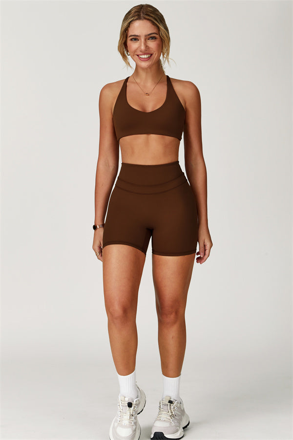 The Enigma Sports Bra Shorts 2-Piece Set