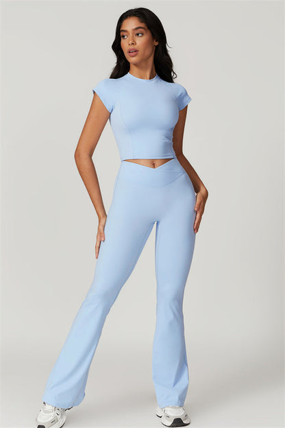 The Sophia T-shirt Flares 2-Piece Set