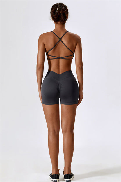 Nova Luxe Sports Bra Shorts 2-Piece Set