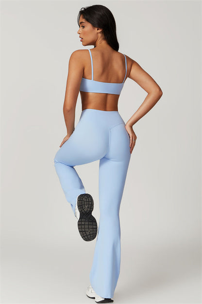 The Sophia Sports Bra Flares 2-Piece Set