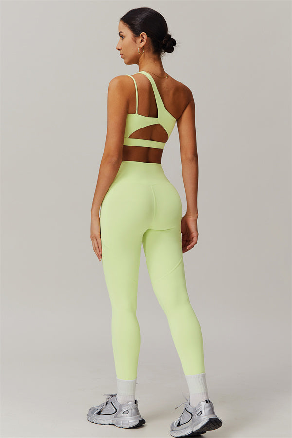 The Blissful Rose Sports Bra Leggings 2-Piece Set