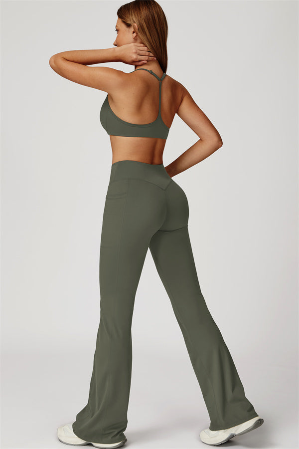 The Flourish Flared Leggings