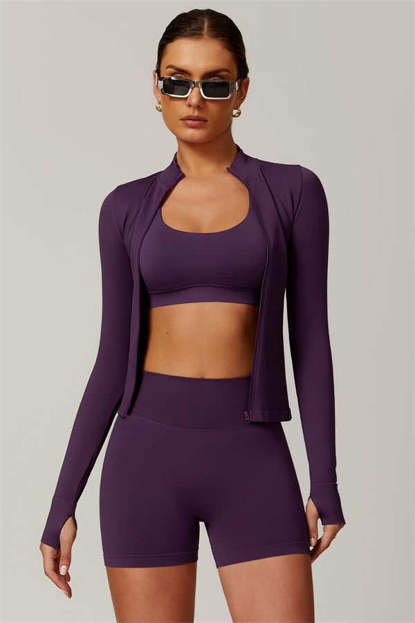 The Blossom Jacket Shorts 2-Piece Set