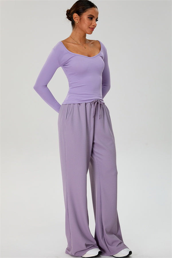 The Rush Long Sleeve T-shirt Sweatpants 2-Piece Set