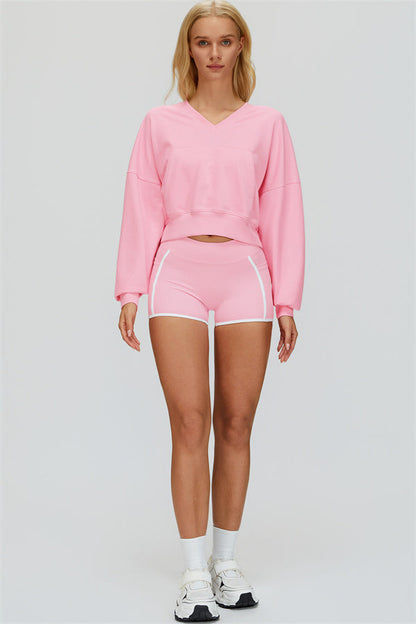 The Whisper V-Neck Hoodie