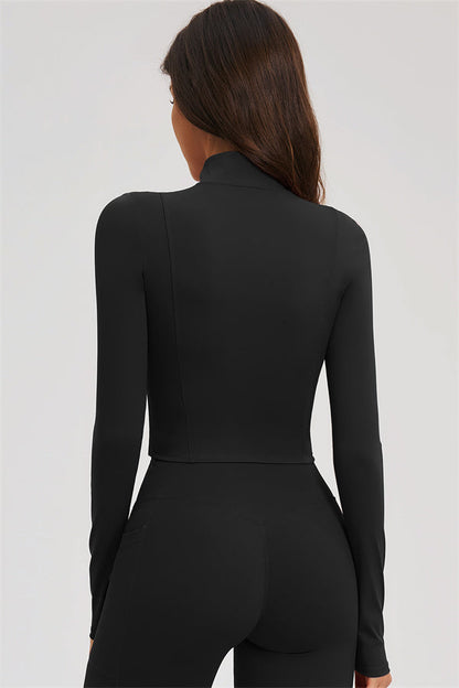 The Sizzle Zip Jacket Flared Leggings 2-Piece Set